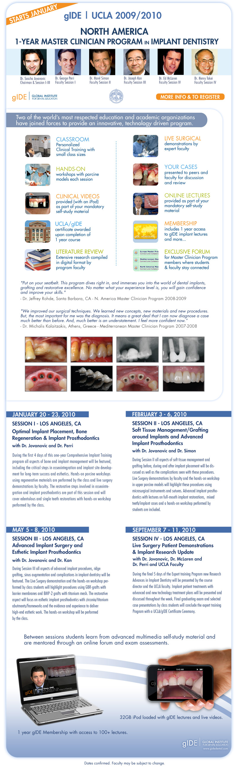 gIDE 1-Year Master Clinician Program in Implant Dentistry